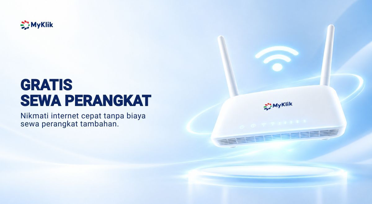 Bebas  Biaya Sewa Perangkat MyKlik!